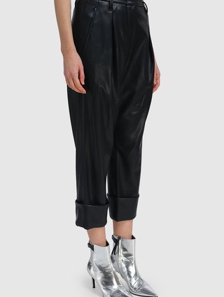 Чёрные брюки DOROTHEE SCHUMACHER: фото 3 - Invogue