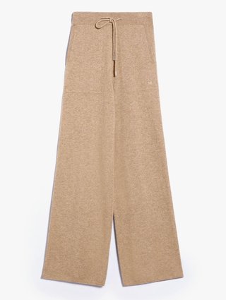 Бежевые брюки MAX MARA: фото - Invogue
