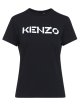 Чёрная футболка KENZO: фото - Invogue