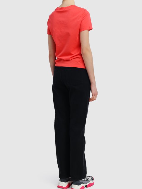 Оранжевая футболка KENZO: фото 2 - Invogue