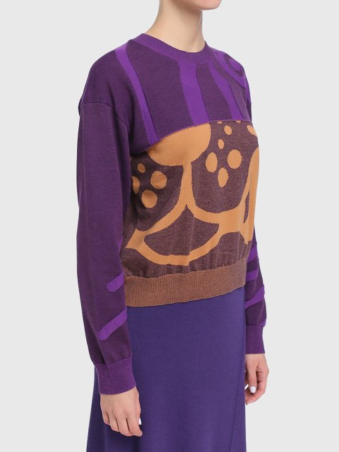 Фіолетовий светр KENZO : фото 2 - Invogue