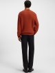Помаранчевий светр BOSS з вовни: фото 3 - Invogue