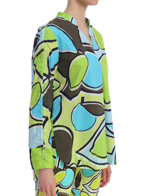 Зелёная рубашка MARC CAIN: фото 3 - Invogue