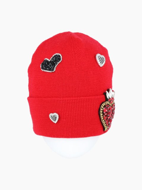 Червона шапка REGINA : фото - Invogue