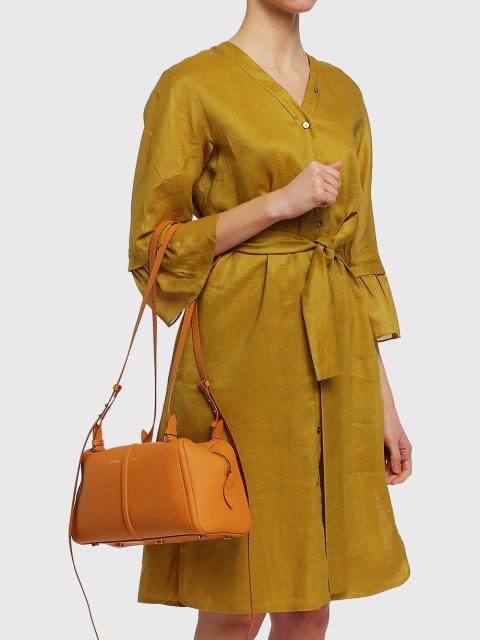 Розовая сумка MAX MARA: фото 2 - Invogue