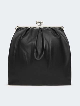 Чорна сумка Pasticcino Weekend MaxMara зі шкіри: фото - Invogue