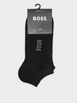 Чёрные носки 2 пары BOSS : фото 2 - Invogue
