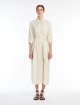 Молочна сукня Weekend Max Mara з чистої бавовни: фото 3 - Invogue