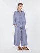 Брюки у смужку WEEKEND MAX MARA з бавовняного попліну: фото 1 - Invogue