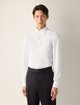 Біла сорочка ZEGNA з бавовни: фото 1 - Invogue