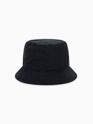 Темно-синяя панама Emporio Armani из полиэстера: фото 2 - Invogue