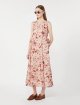Рожева сукня Max Mara з рамі: фото 1 - Invogue