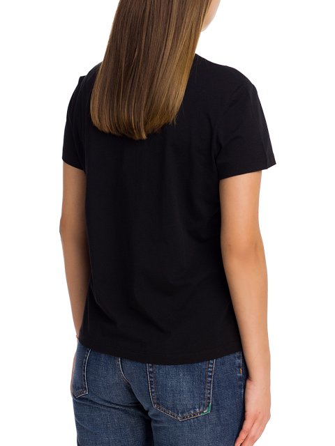 Чёрная футболка KENZO: фото 6 - Invogue