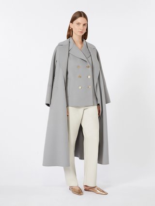 Блакитний жакет Max Mara з вовни: фото 2 - Invogue