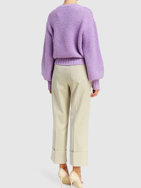 Кремові брюки SPORTMAX : фото 2 - Invogue