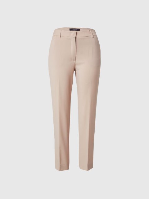 Бежеві брюки WEEKEND MAX MARA з вовни: фото - Invogue