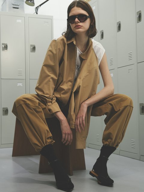 Коричневі брюки PushButton широкі: фото 4 - Invogue