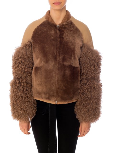 Куртка шкіряна MSGM (1283): фото 5 - Invogue