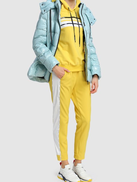 Жёлтый свитшот MARC CAIN: фото 1 - Invogue