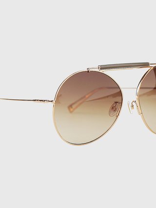 Серые очки MAX MARA: фото 3 - Invogue