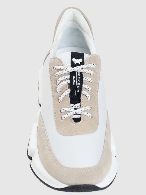 Белые сникерсы WEEKEND MAX MARA: фото 4 - Invogue