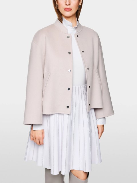 Пудровая куртка MARC CAIN из смеси шерсти: фото 2 - Invogue