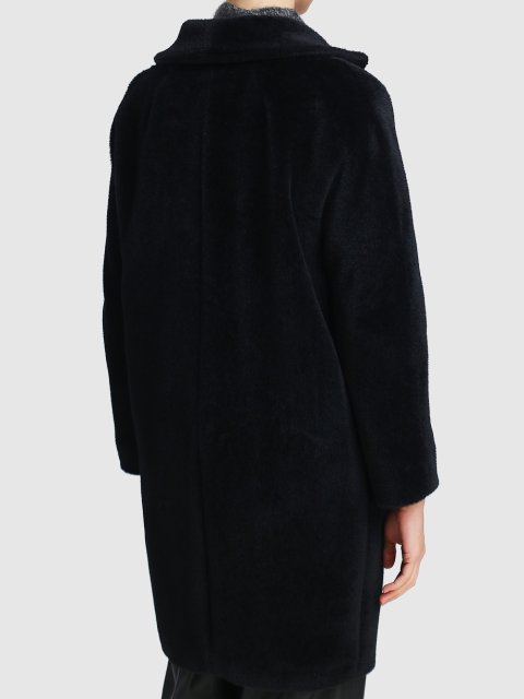 Черное пальто MAX MARA: фото 4 - Invogue