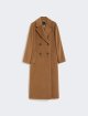 Темно-бежеве пальто WEEKEND MAX MARA з вовни та альпаки: фото - Invogue