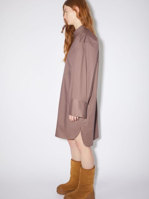 Фіолетова сукня-сорочка Acne Studios: фото 2 - Invogue