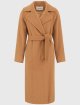 Темно-бежеве пальто MAX MARA з альпаки: фото - Invogue