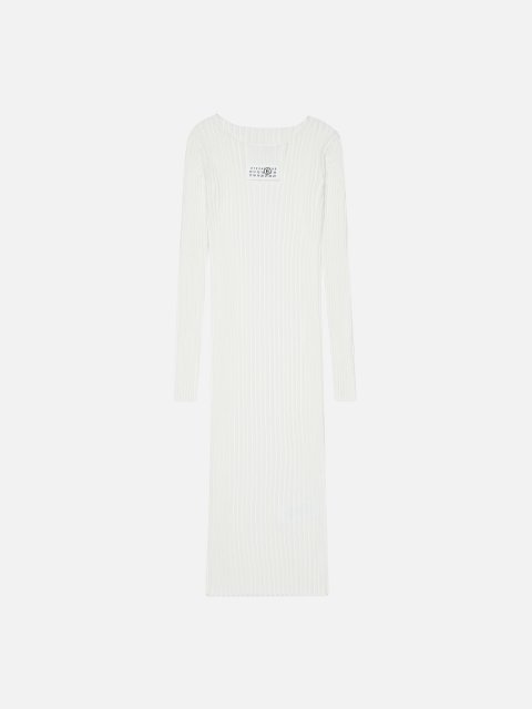 Біла сукня MM6 Maison Margiela з бавовни: фото - Invogue