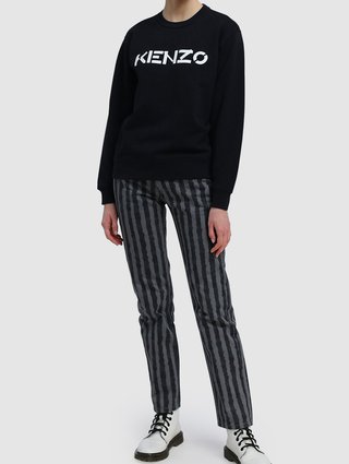 Чёрный свитшот KENZO: фото 1 - Invogue