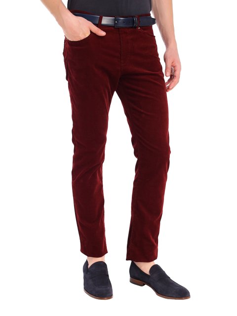 Червоні джинси BOSS : фото 3 - Invogue