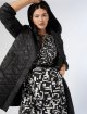 Чорна куртка MARINA RINALDI довга: фото 1 - Invogue