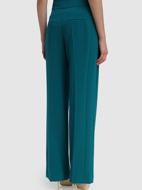 Зелёные брюки MARC CAIN: фото 4 - Invogue