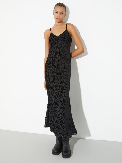 Черное платье MAX&CO : фото 2 - Invogue