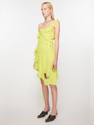 Жовта сукня ACNE STUDIOS : фото 2 - Invogue