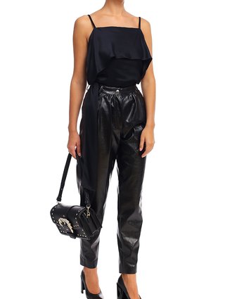 Чорний топ HELMUT LANG : фото 3 - Invogue