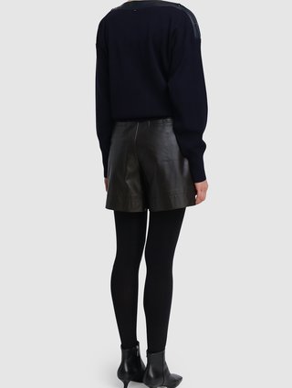 Тёмно-синий свитер Sportmax: фото 2 - Invogue