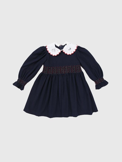 Синее платье IL GUFO: фото - Invogue