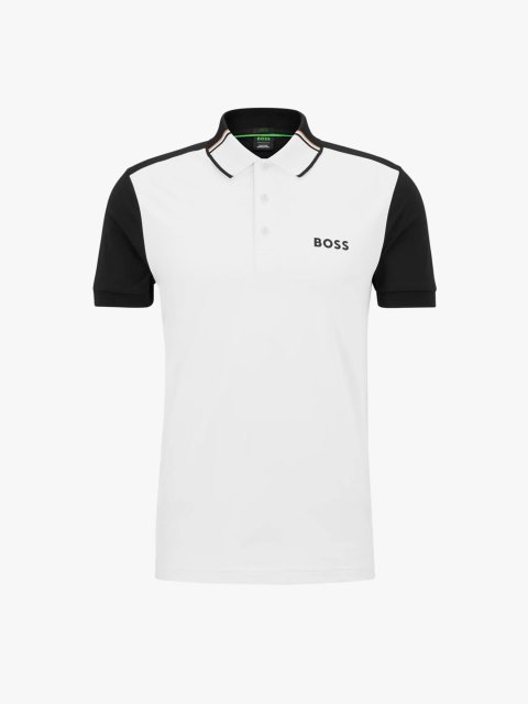 Біле поло BOSS : фото - Invogue