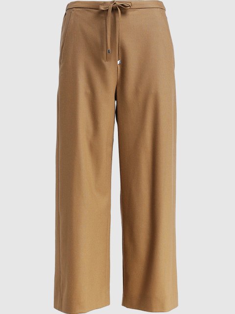 Бежевые брюки MAX MARA: фото - Invogue