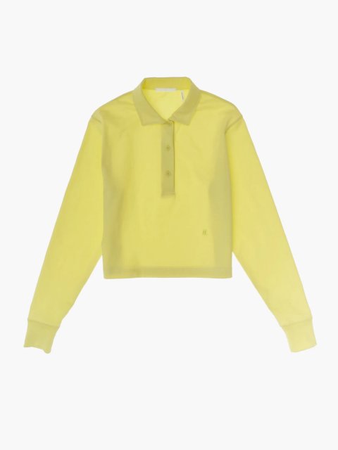 Жёлтая рубашка HELMUT LANG: фото - Invogue