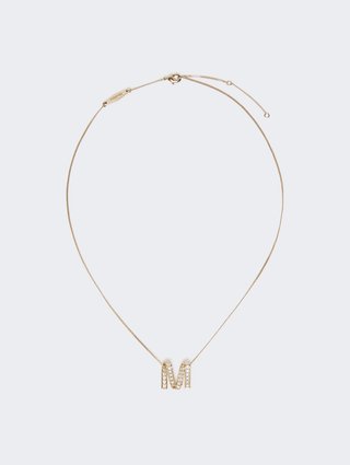 Бронзовое колье MAX MARA с подвеской: фото - Invogue