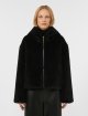 Чорна куртка MAX MARA з альпаки та вовни: фото 2 - Invogue