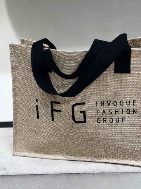 сумка-шопер ifg с логотипом Благодійність IFG: фото 1 - Invogue