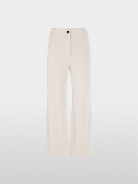 Cерые брюки MARC CAIN из хлопка: фото - Invogue