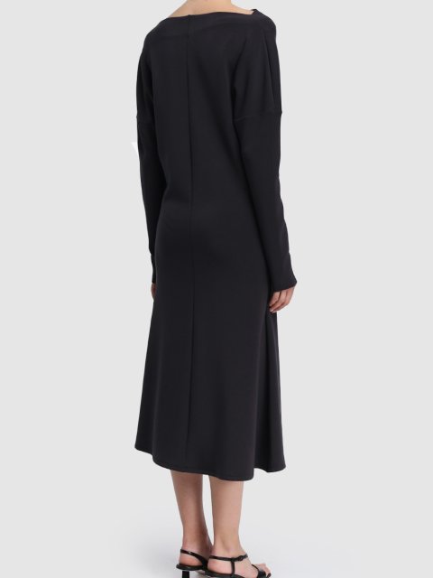Темно-сіра сукня SPORTMAX : фото 3 - Invogue