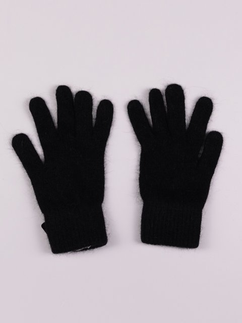 Чорні рукавички MONNALISA : фото 1 - Invogue