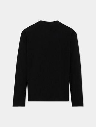 Чёрный джемпер MSGM из хлопка: фото 1 - Invogue